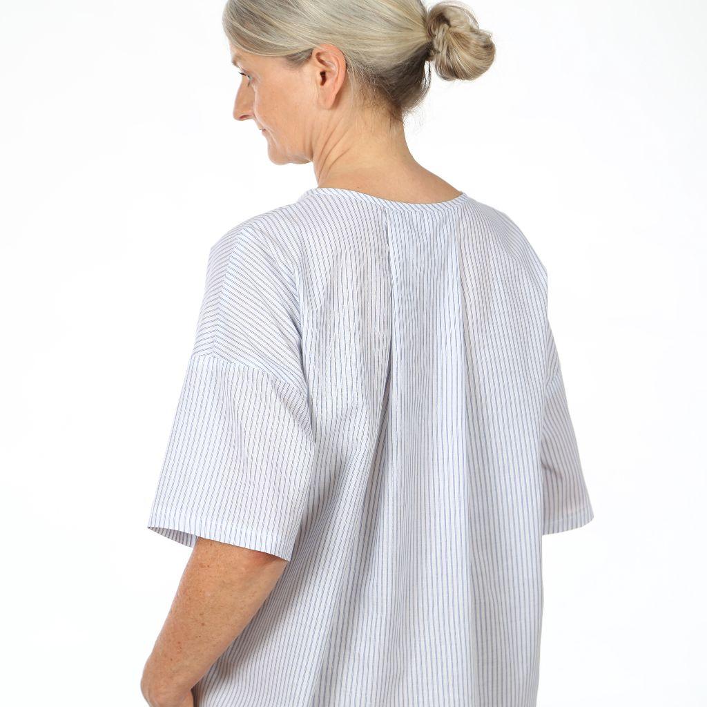 Papierschnittmuster Schlupfbluse Frau Maki XS-XXL
